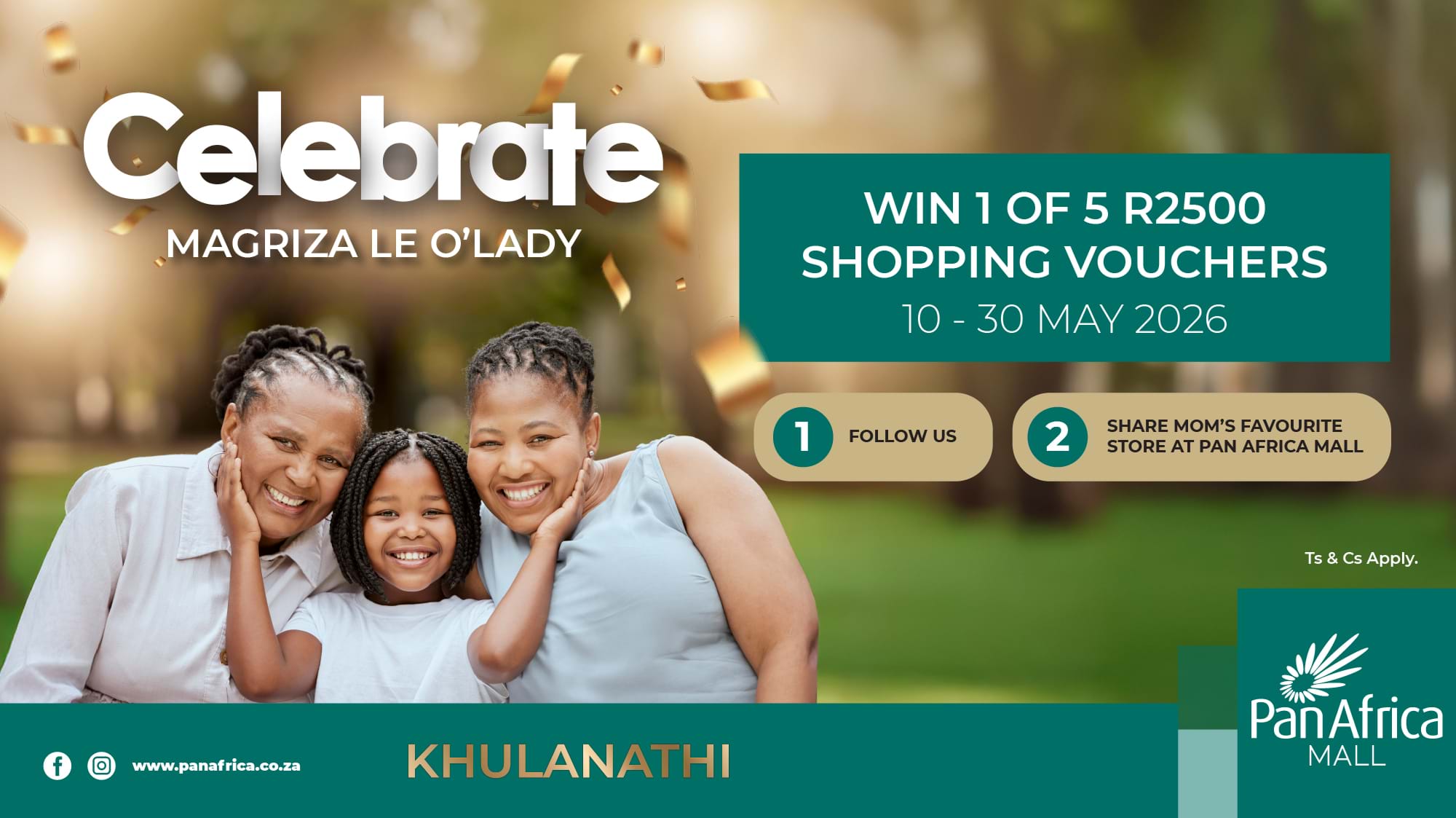 Celebrate Magriza Le O’Lady – Mother’s Month Competition